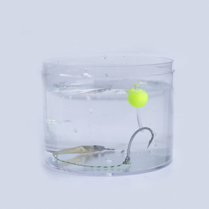 African Tackle Co Curved Barbed Hair Rig (5 Pack)