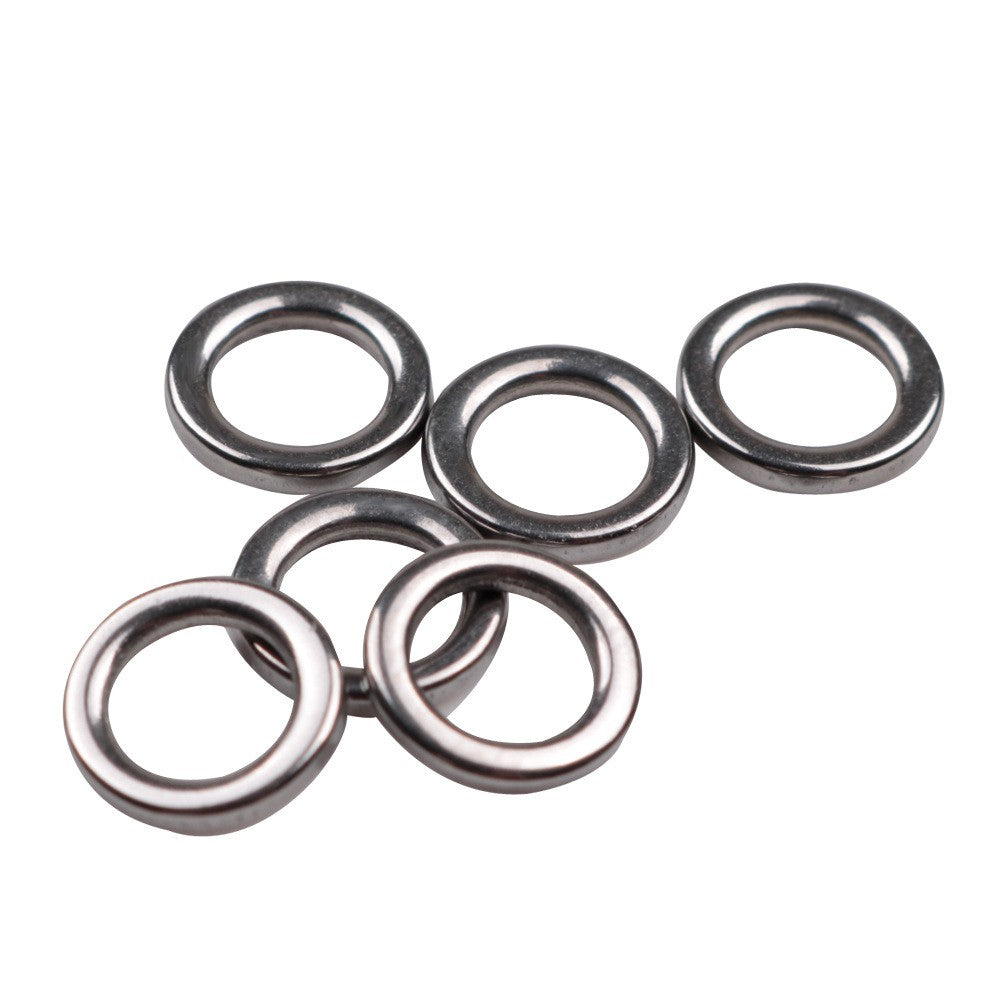 African Tackle Co Stainless Steel Rig Rings (20 Pack)