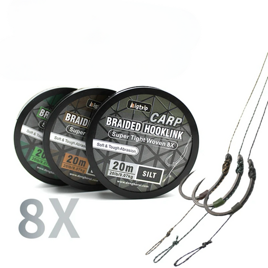 African Tackle Co Braided Hooklink (20m)