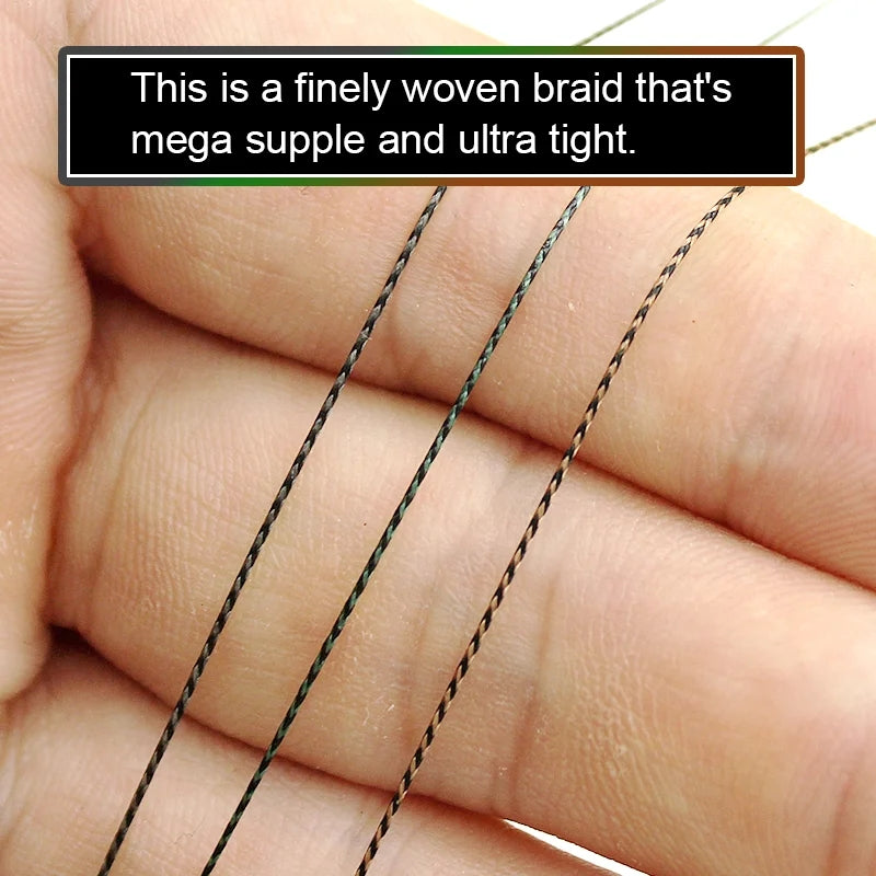 African Tackle Co Braided Hooklink (20m)